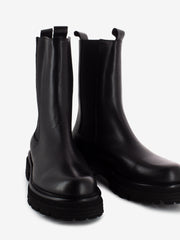 STIMM - Stivaletto combat 3269 in pelle nero