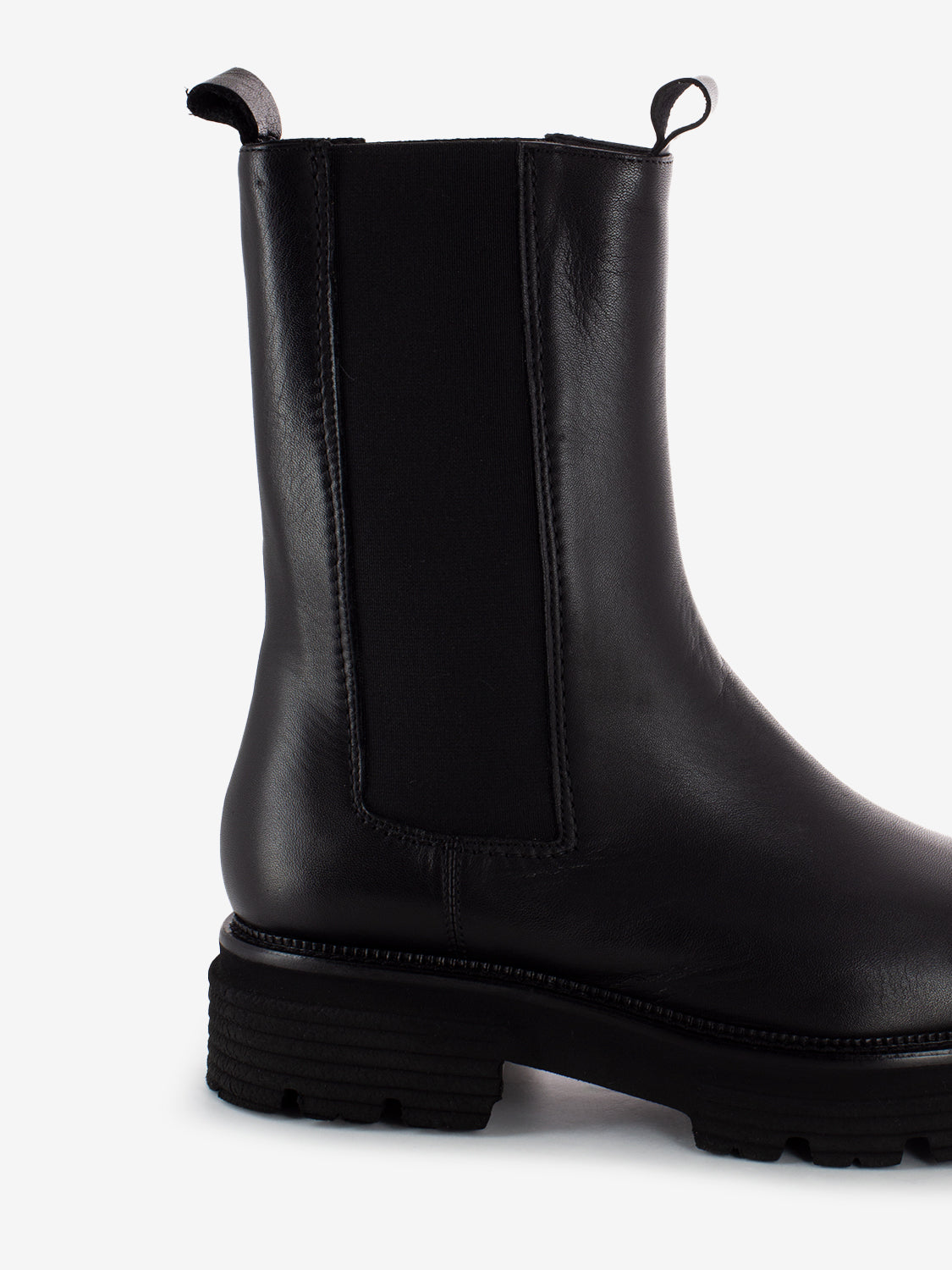 Combat ankle boot 3269 in black leather