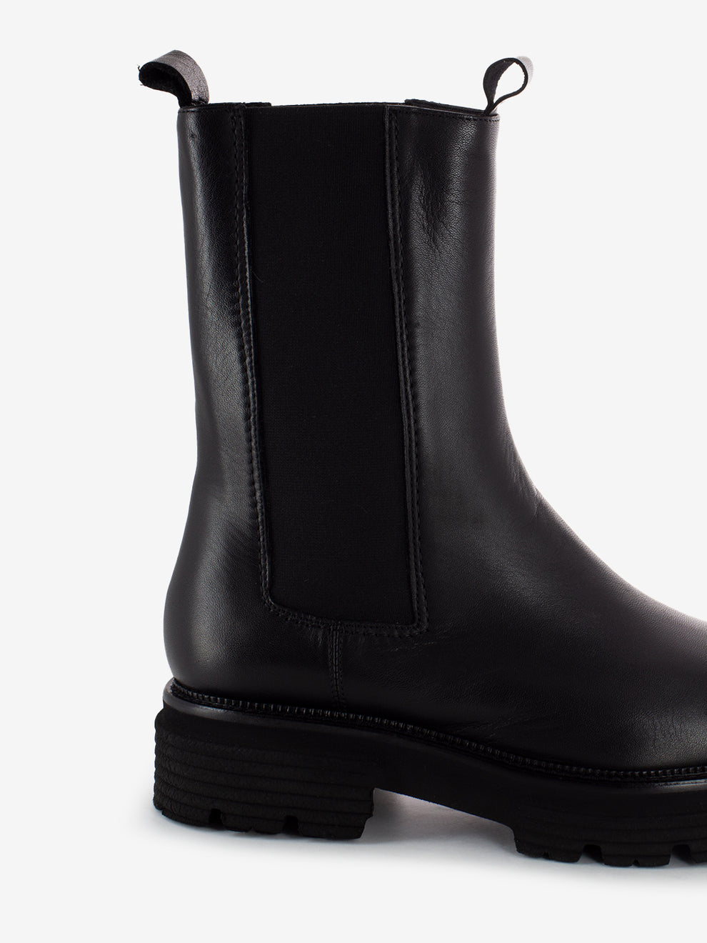 Combat ankle boot 3269 in black leather