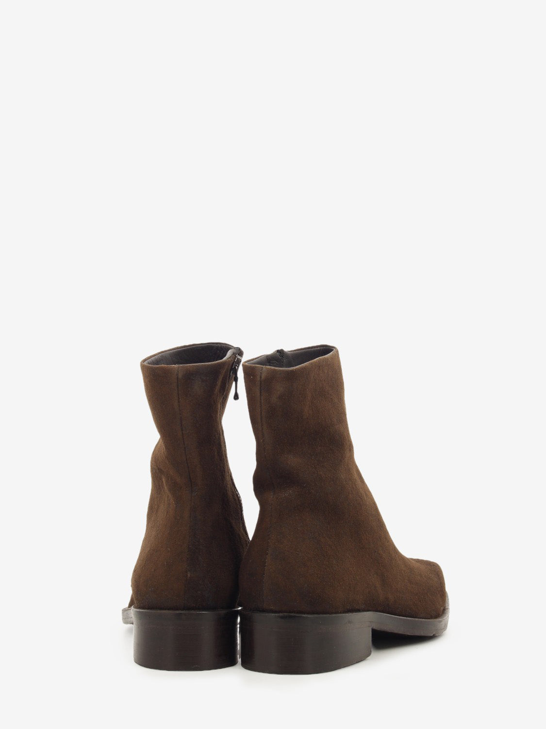 BROWN SUEDE ANKLE BOOT MARS1/2