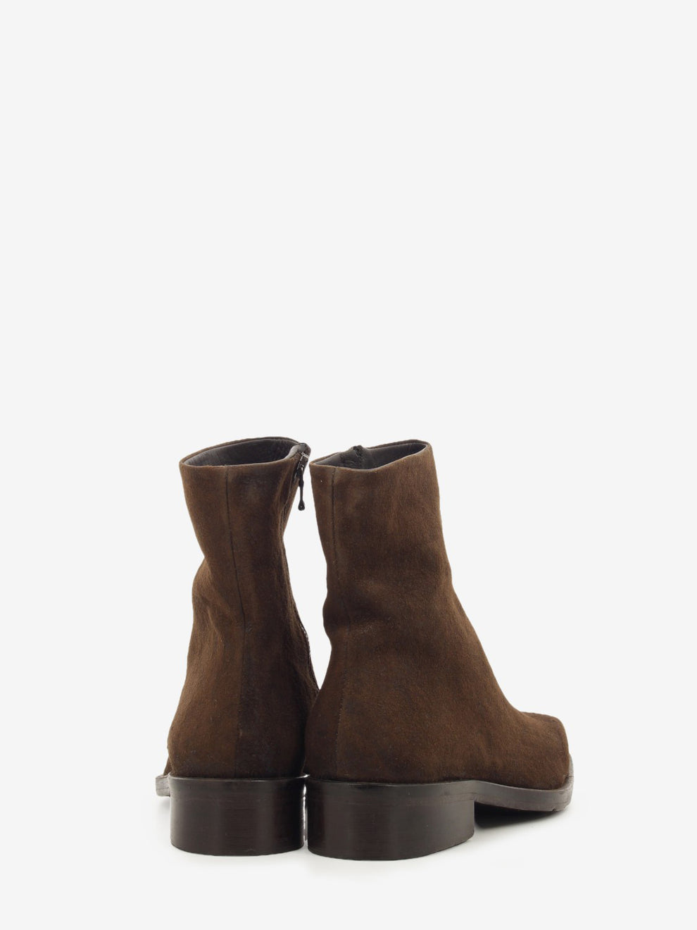 BROWN SUEDE ANKLE BOOT MARS1/2