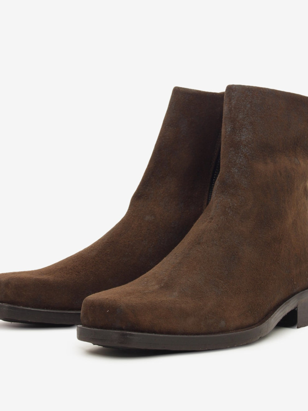 BROWN SUEDE ANKLE BOOT MARS1/2