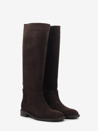 Stivali in suede Berta pepe