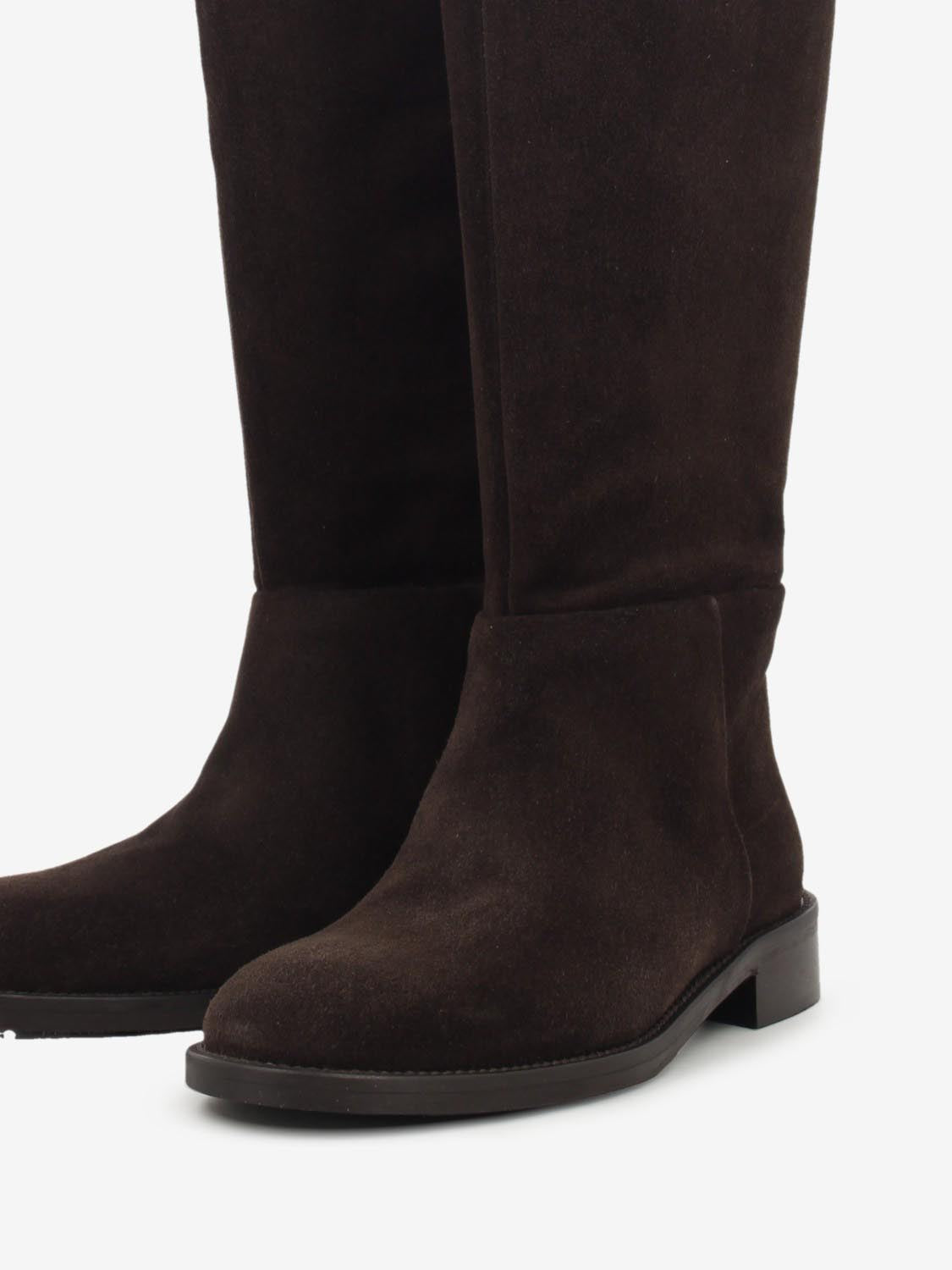 BOOT SUEDE PEPPER BERTA-B100-CM_PEPE/TM