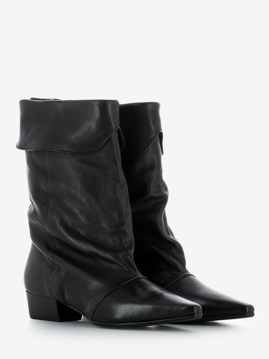 3 CM HEEL BLACK ANKLE BOOT 3118_NERO