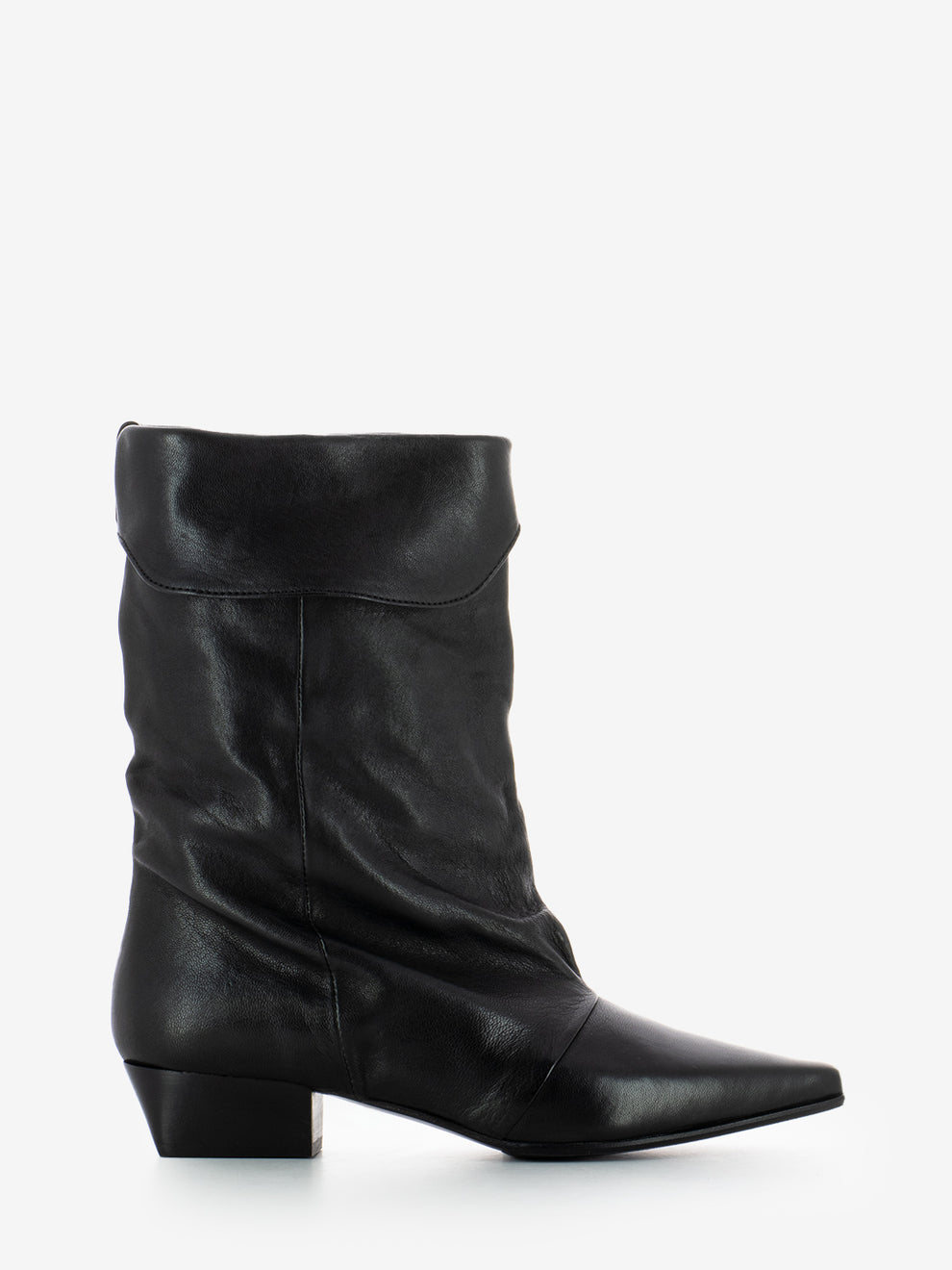 3 CM HEEL BLACK ANKLE BOOT 3118_NERO