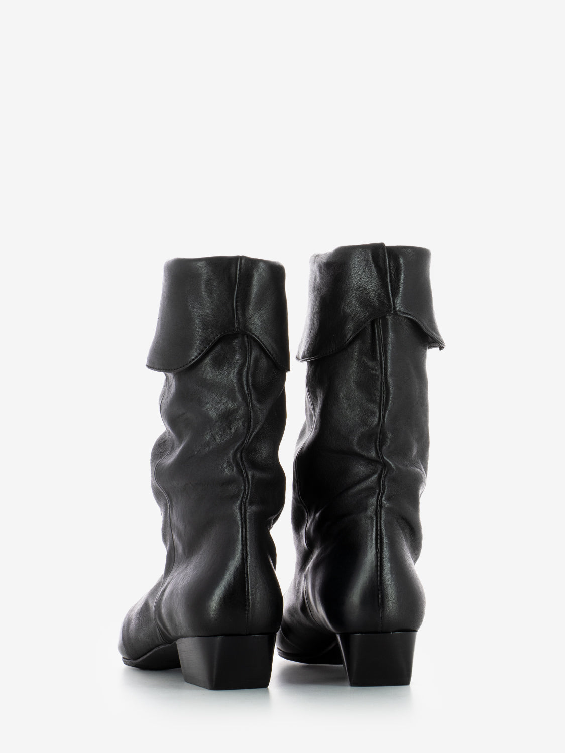 3 CM HEEL BLACK ANKLE BOOT 3118_NERO