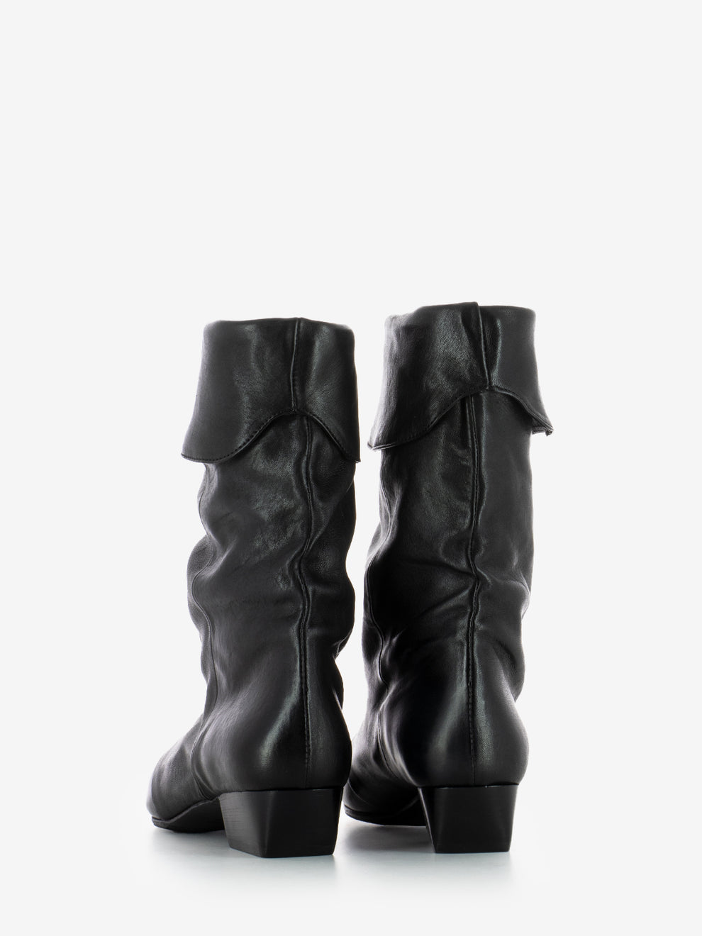 3 CM HEEL BLACK ANKLE BOOT 3118_NERO
