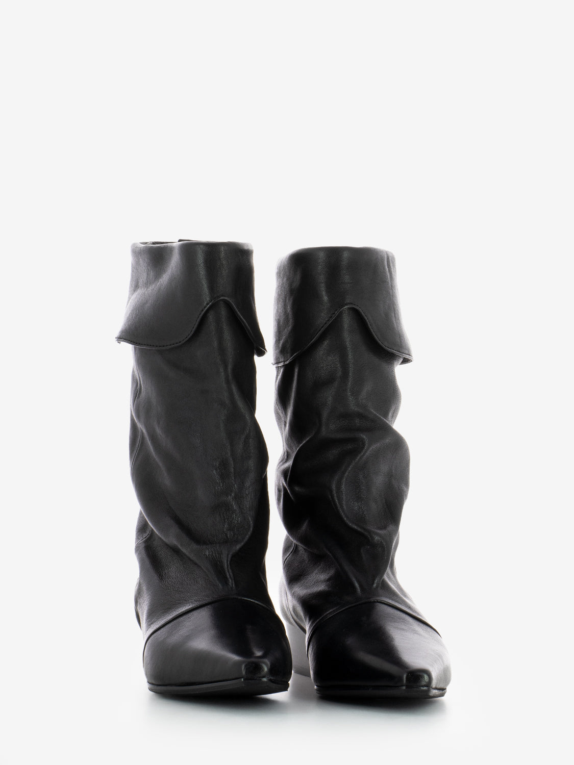 3 CM HEEL BLACK ANKLE BOOT 3118_NERO
