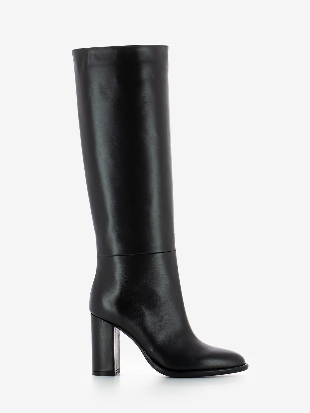 BLACK CALF LEATHER BOOT T.90 R2461-VIT_BLK