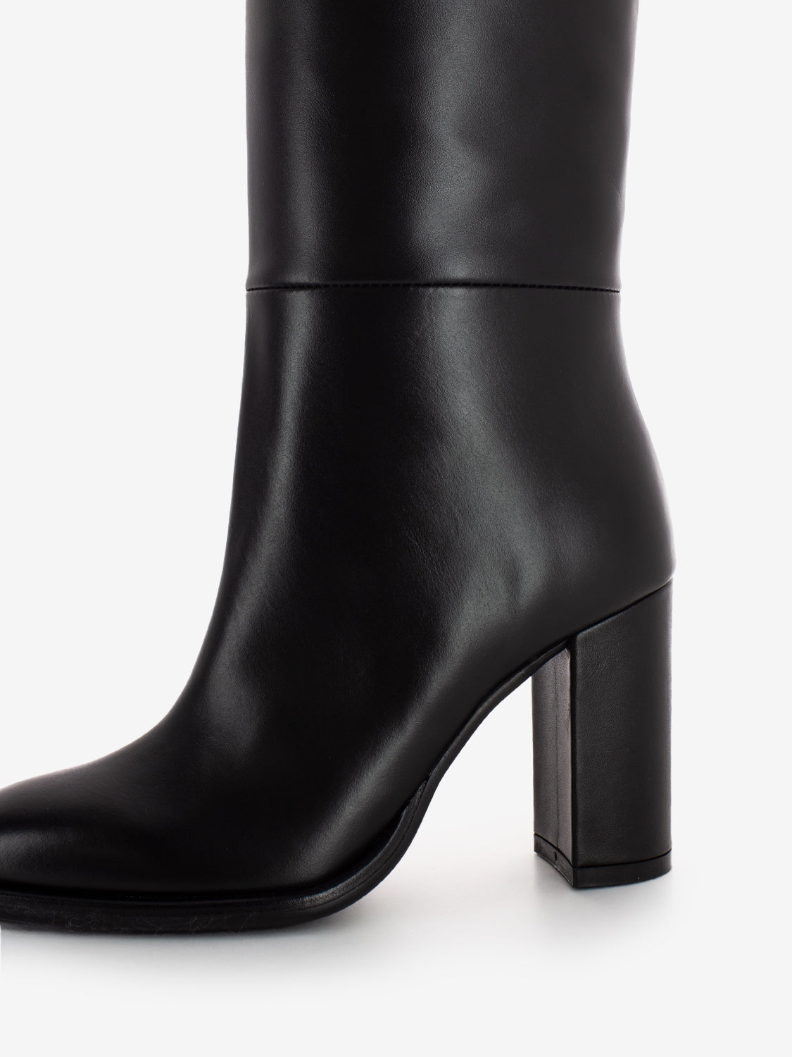 BLACK CALF LEATHER BOOT T.90 R2461-VIT_BLK