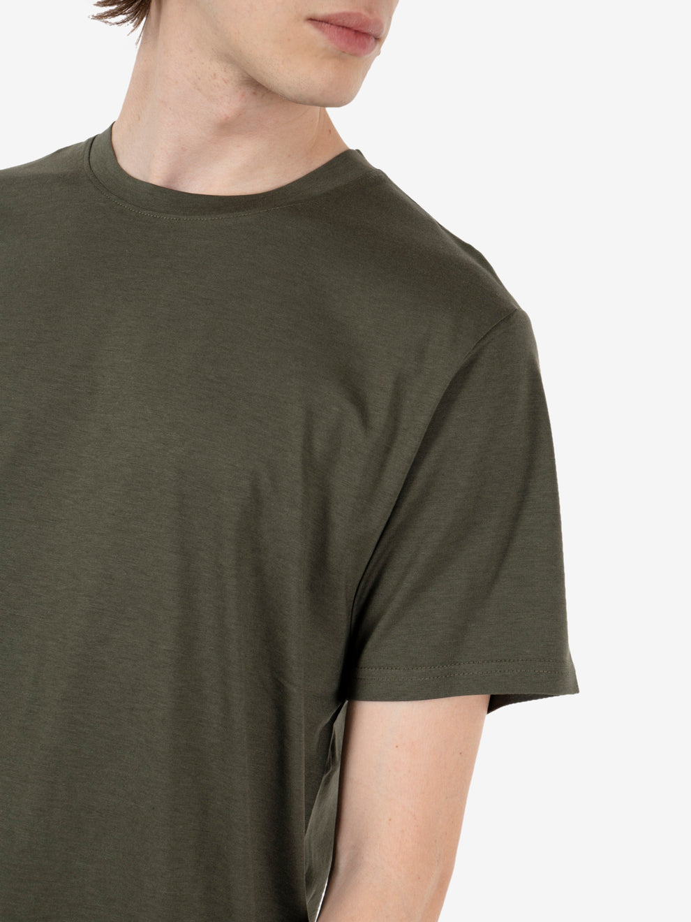 T-shirt basic cotone sottobosco