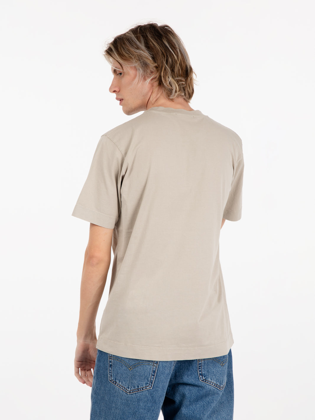 T-shirt basic girocollo allumin