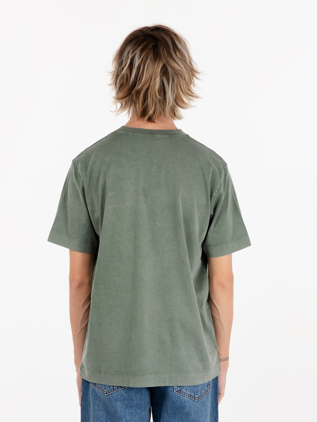 T-shirt basic girocollo cactus