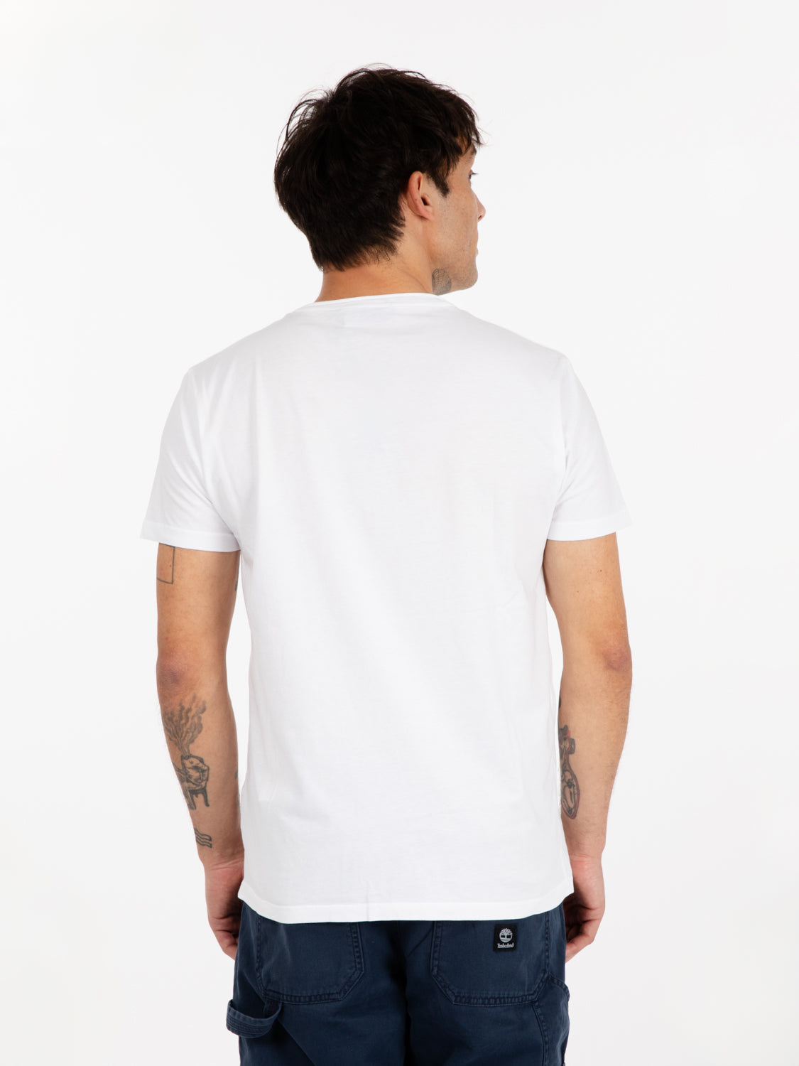 Basic crew neck white t-shirt