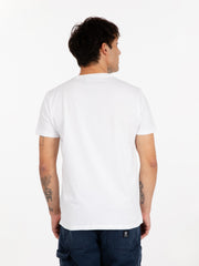 STIMM - T-shirt basic girocollo white