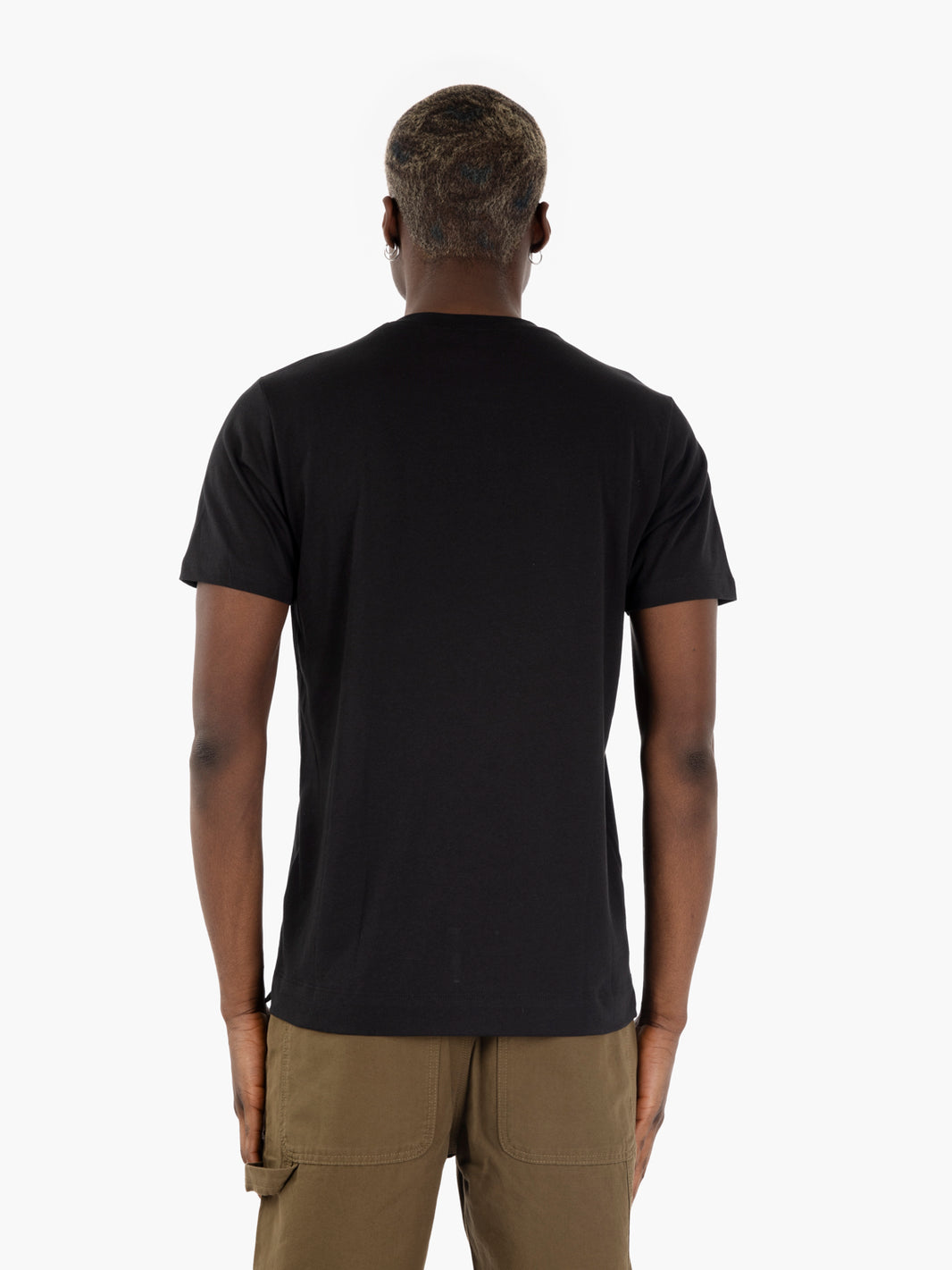 T-shirt basica in cotone nero