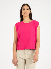 STIMM - T-Shirt Corta fuxia