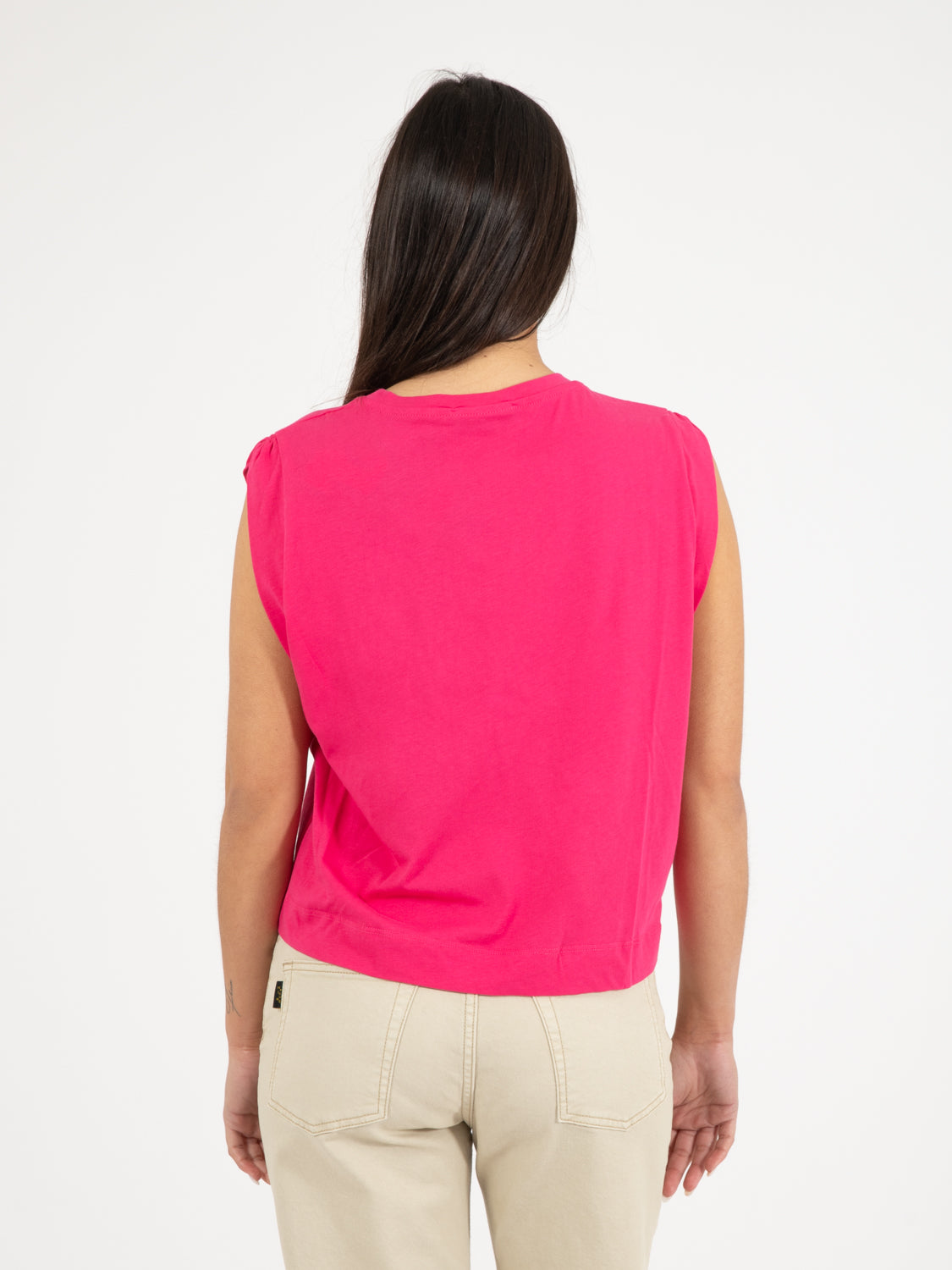 T-Shirt Corta fuxia