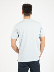 STIMM - T-shirt girocollo celeste