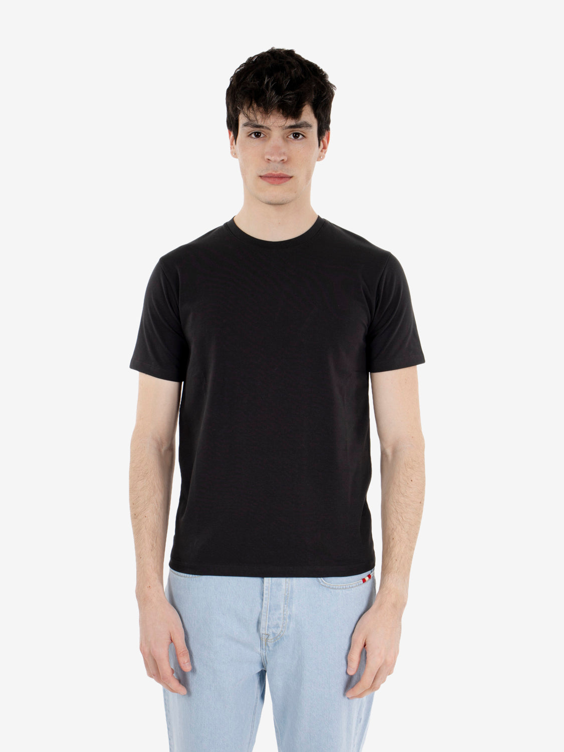 T-shirt girocollo nero