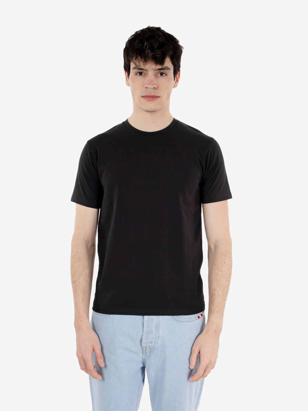 T-shirt girocollo nero