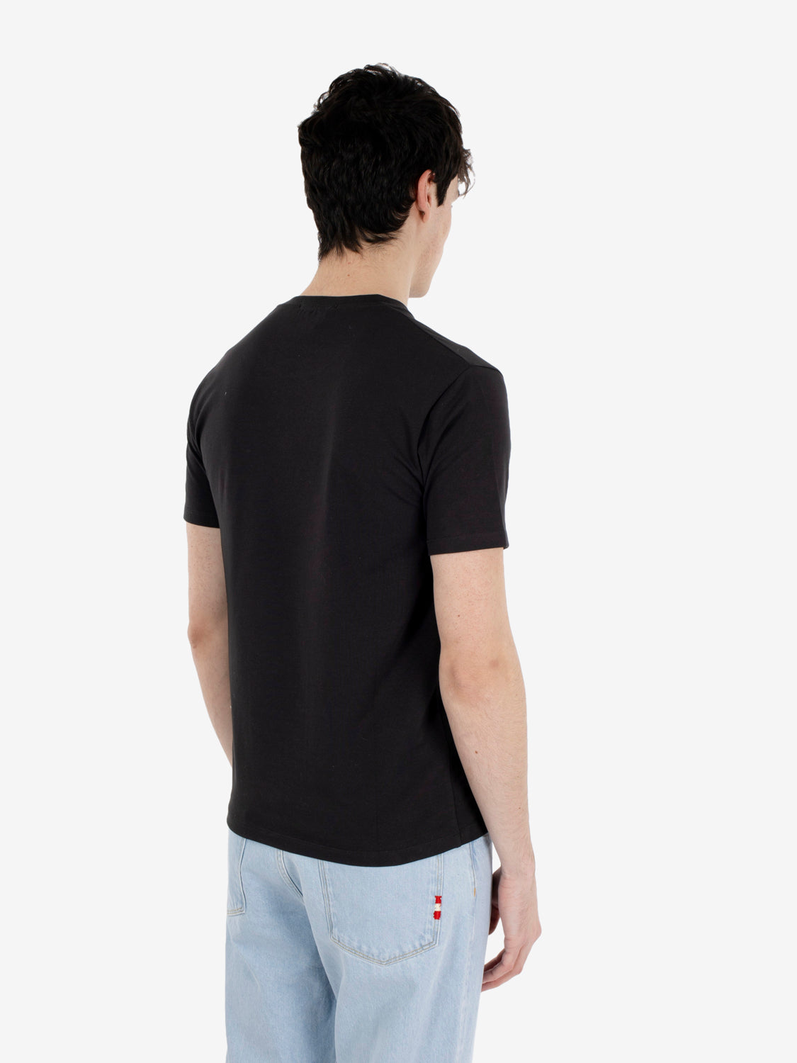 T-shirt girocollo nero