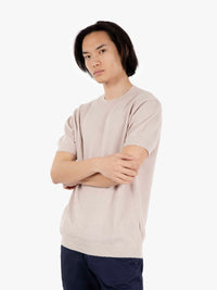 T-shirt girocollo organic cotton gianduia