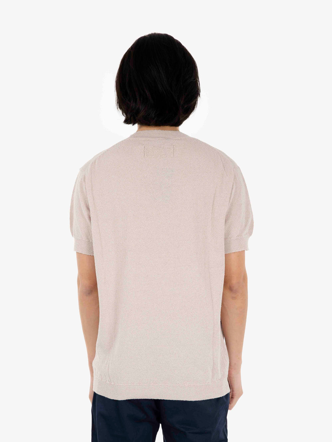 Organic cotton gianduja crew-neck t-shirt