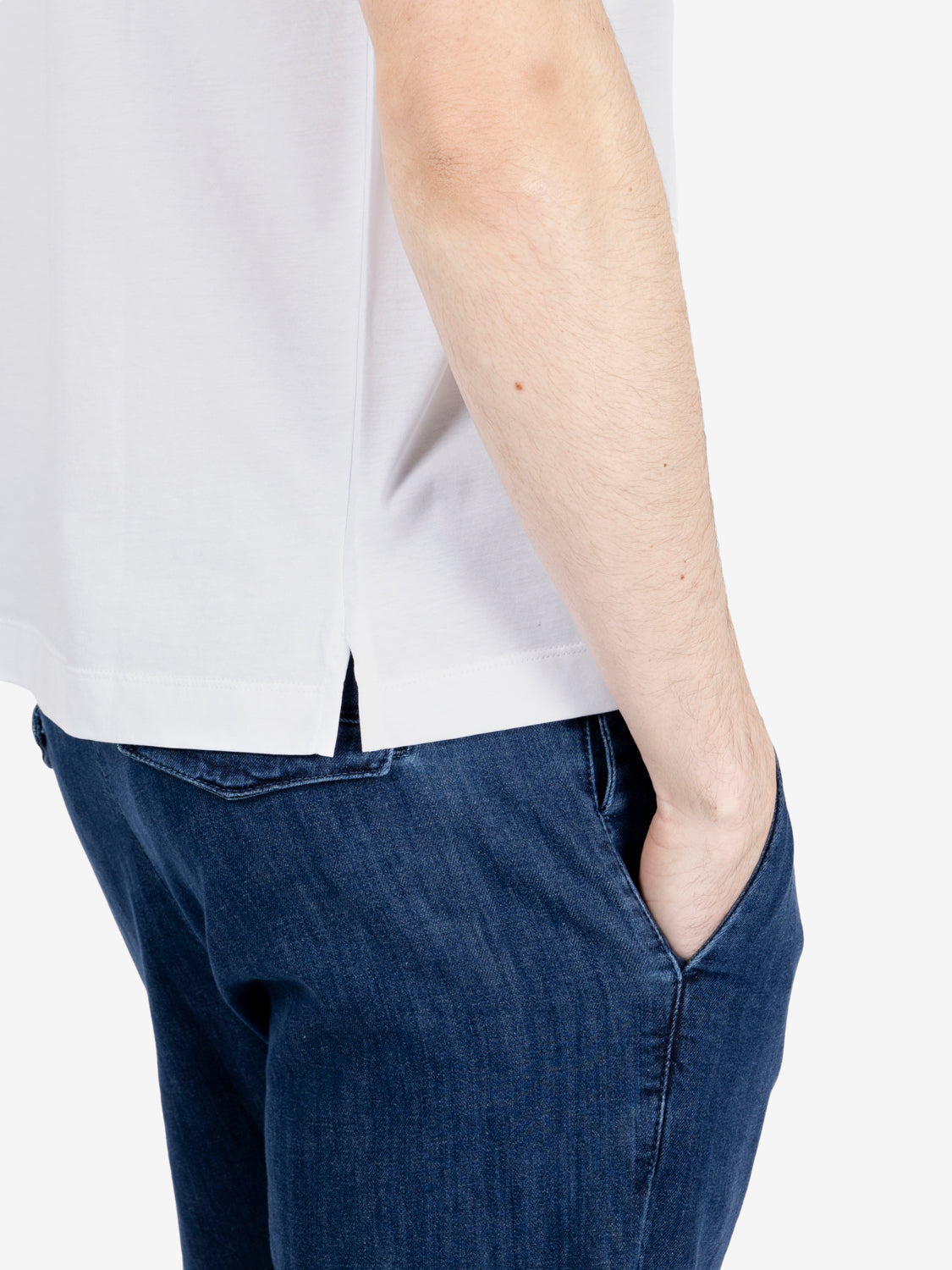 T-shirt in cotone bianco