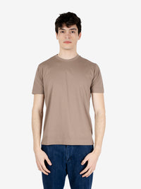 T-shirt in cotone glace