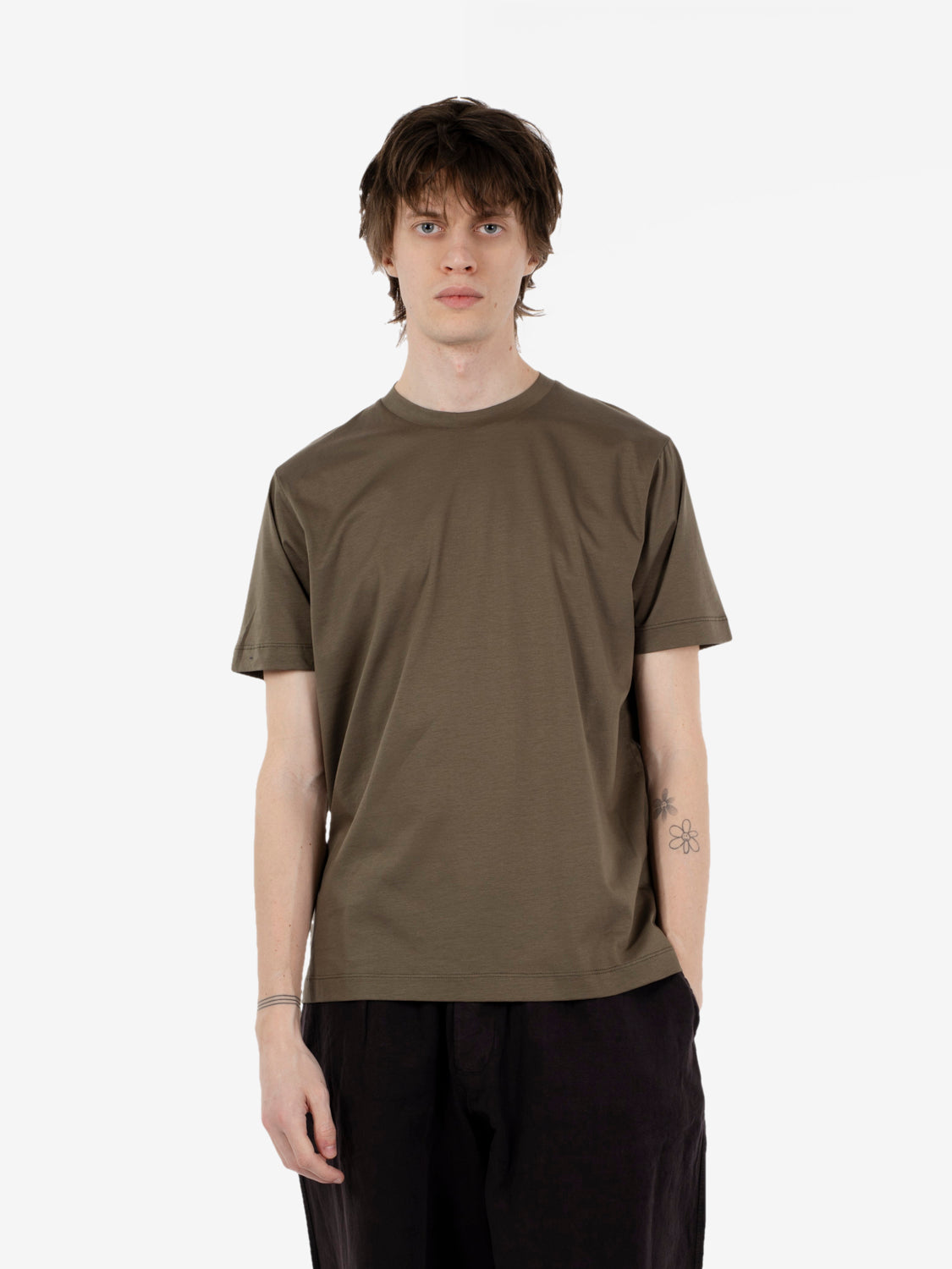 T-shirt in cotone militare