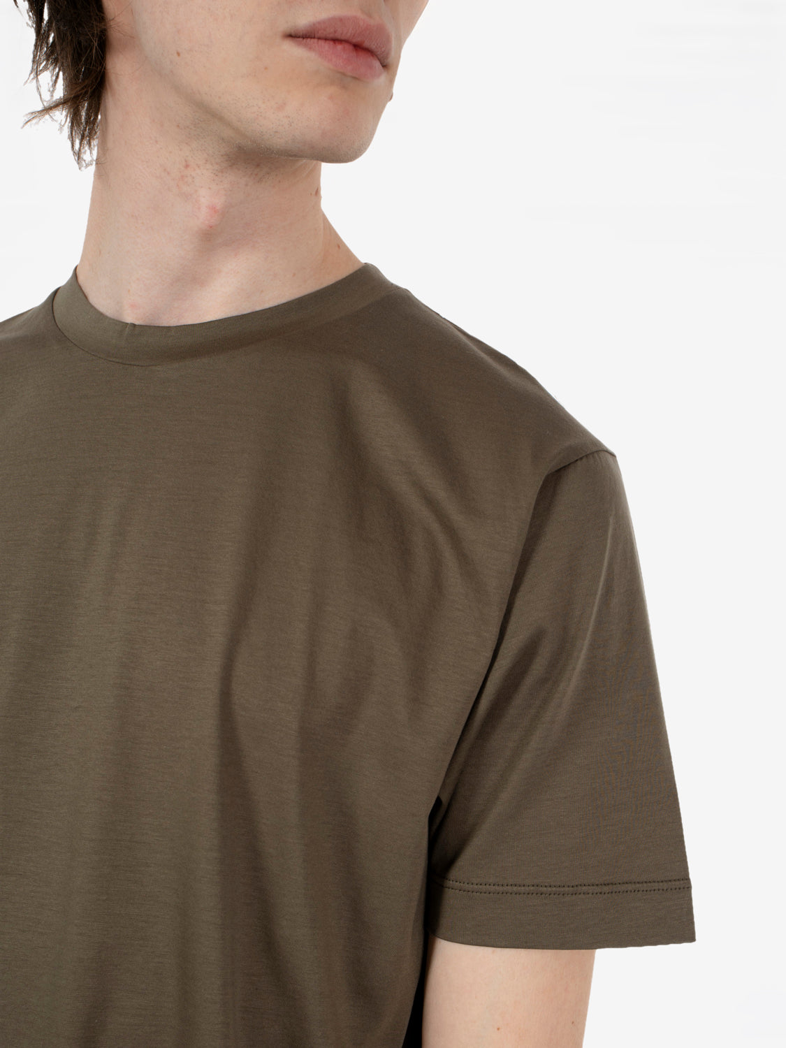 T-shirt in cotone militare