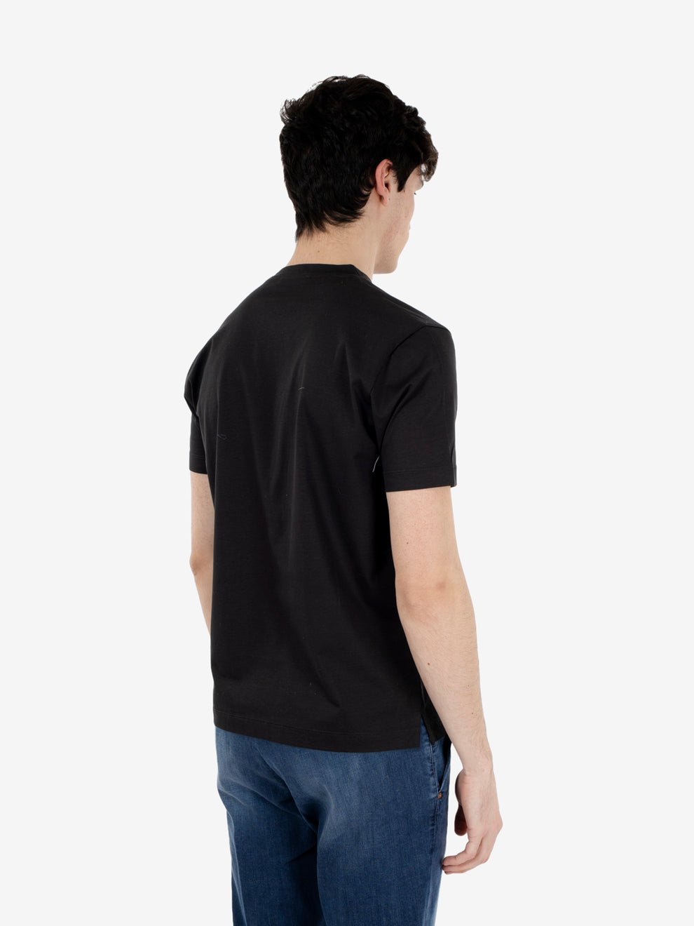 T-shirt in cotone nero