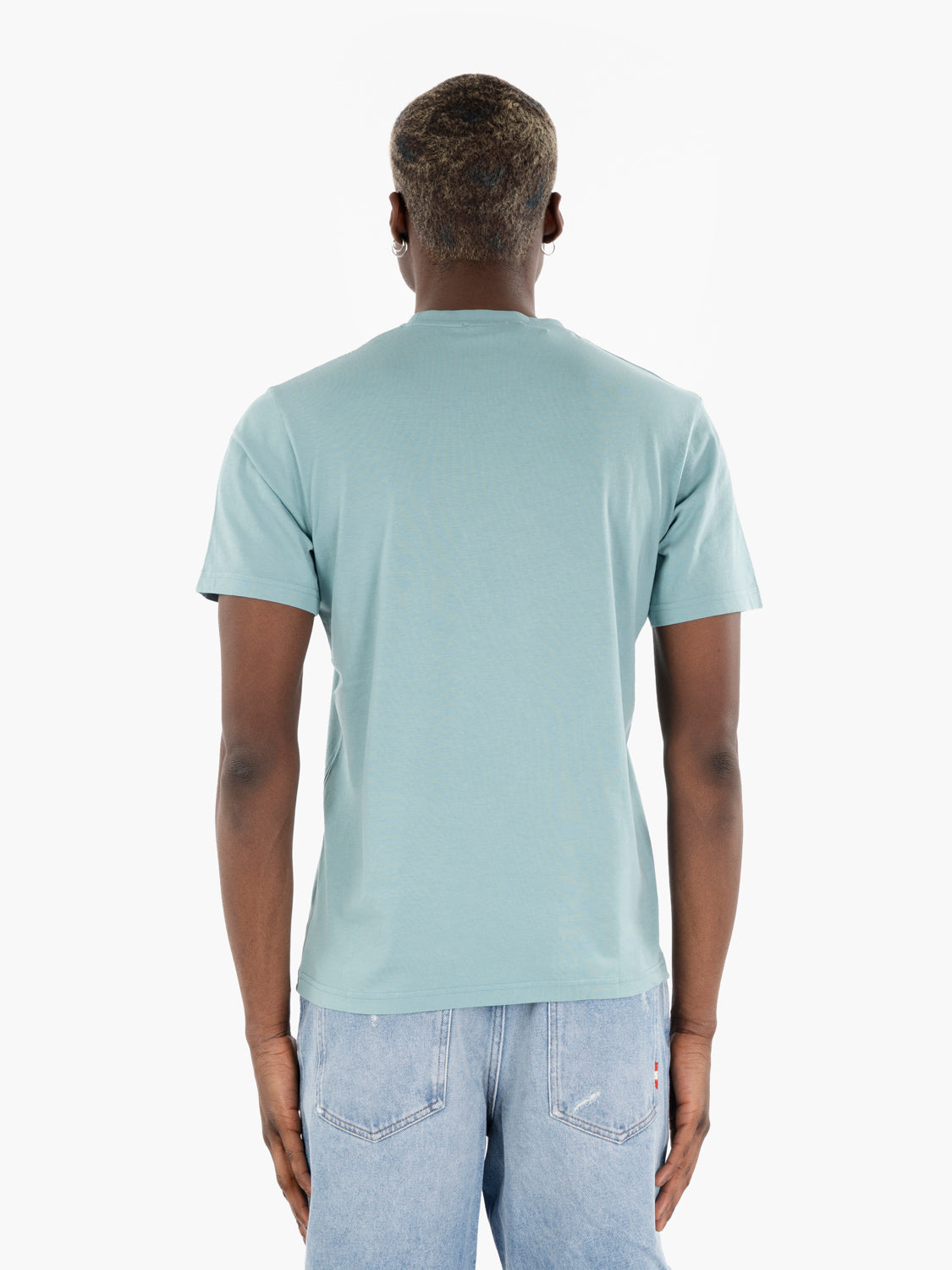 T-shirt in jersey aquamarine