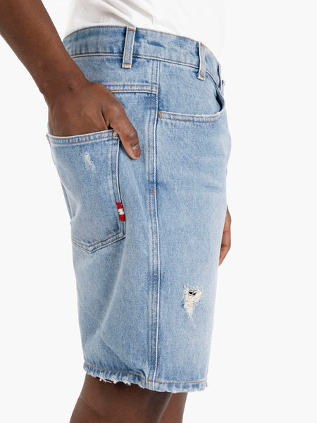 Bermuda in denim Bernie azzurro