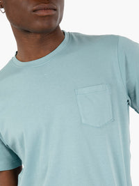T-shirt in jersey aquamarine