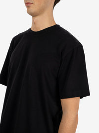 Black jersey T-shirt