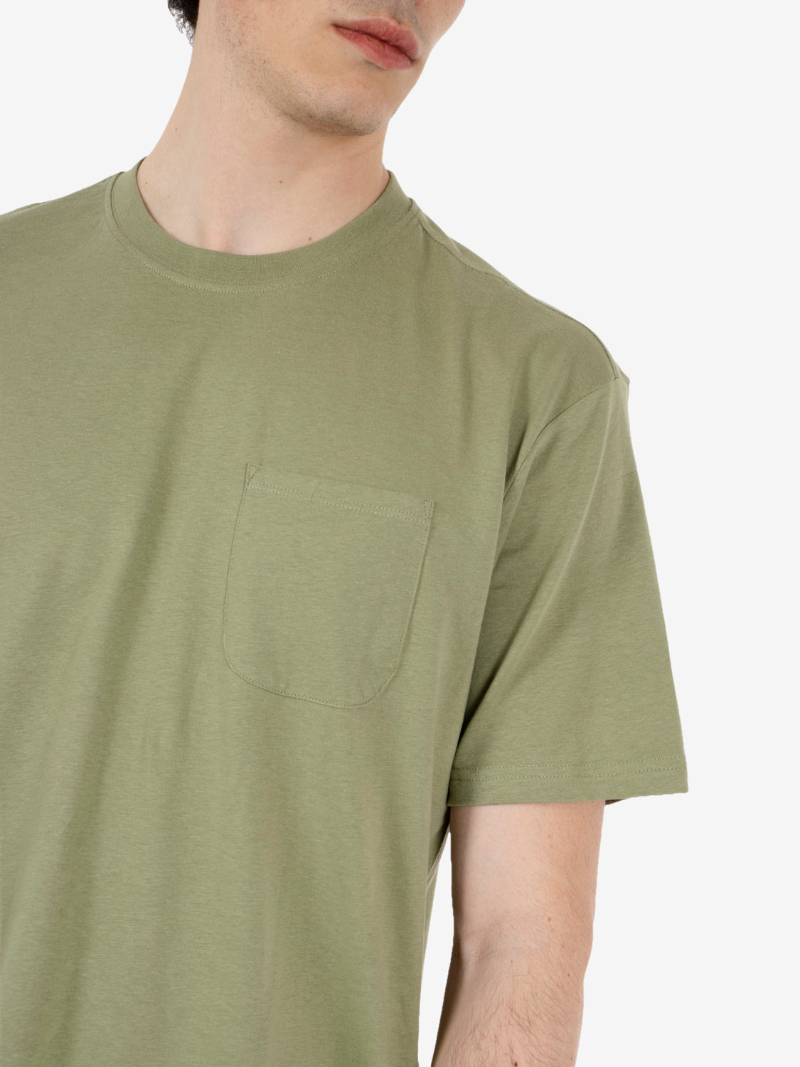 T-shirt jersey con taschino cactus