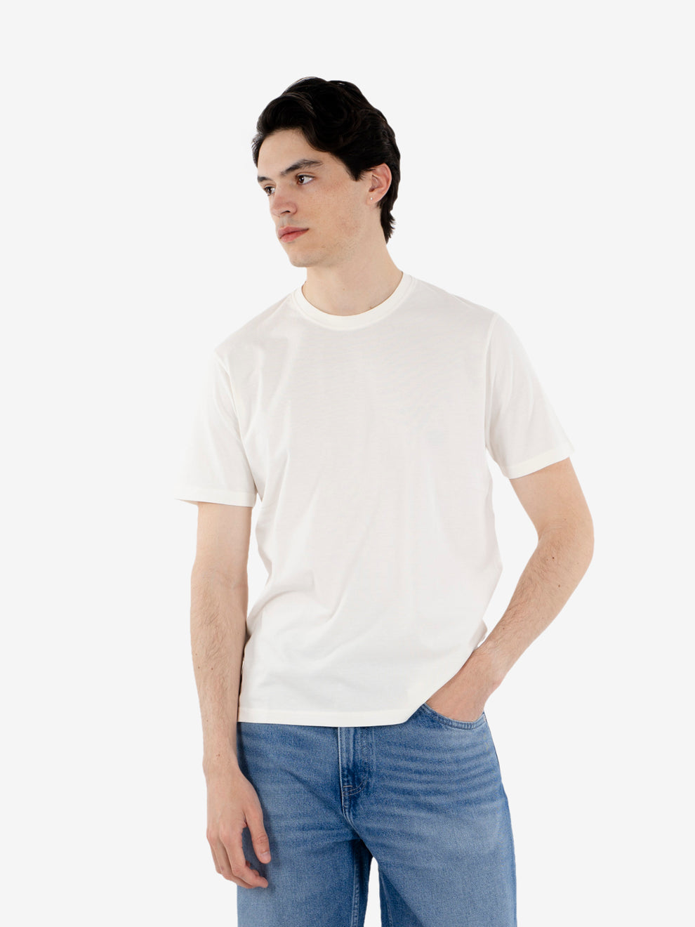 Stone wash porcelain t-shirt
