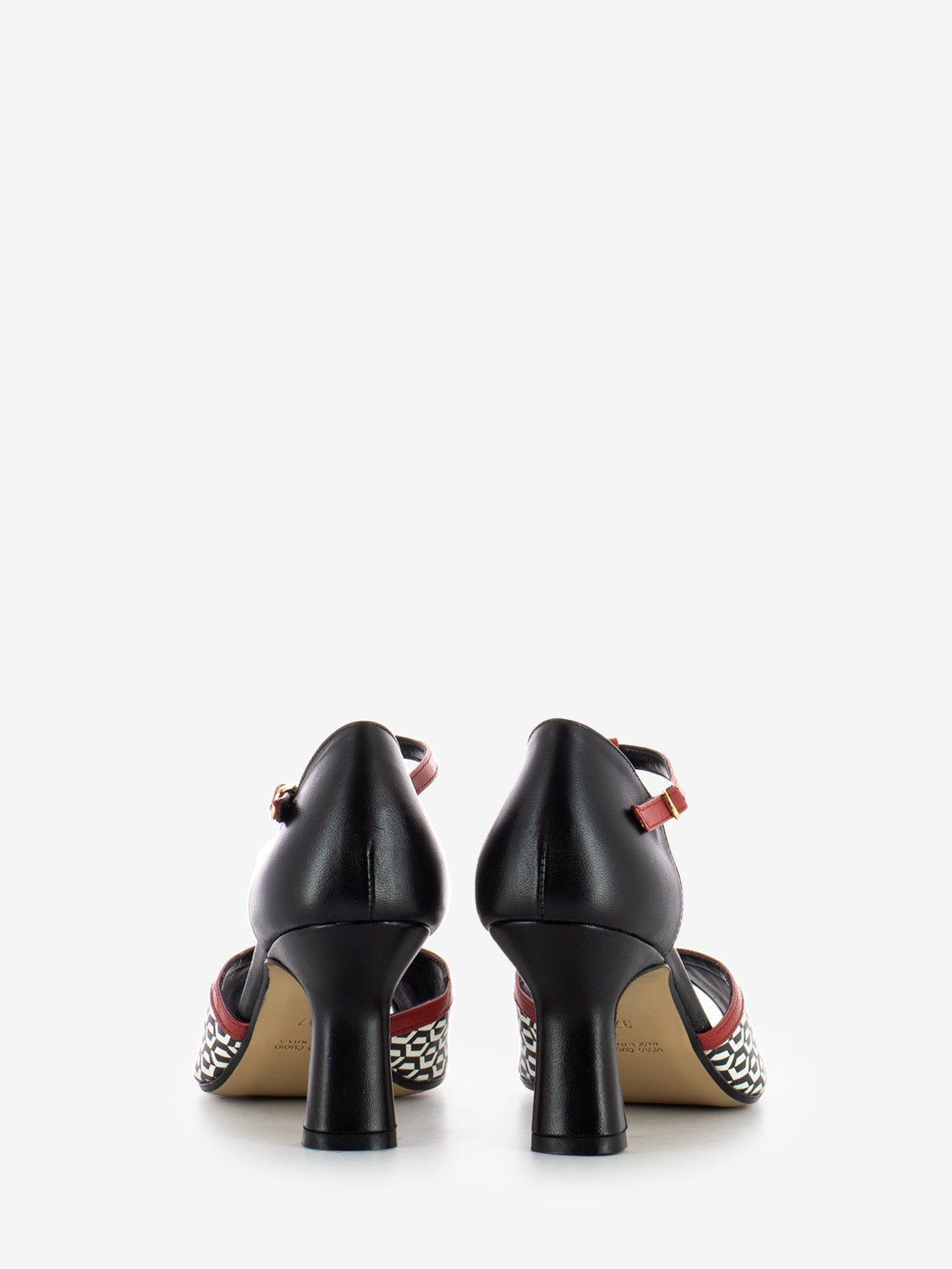 Tanguera Liz nappa black / red