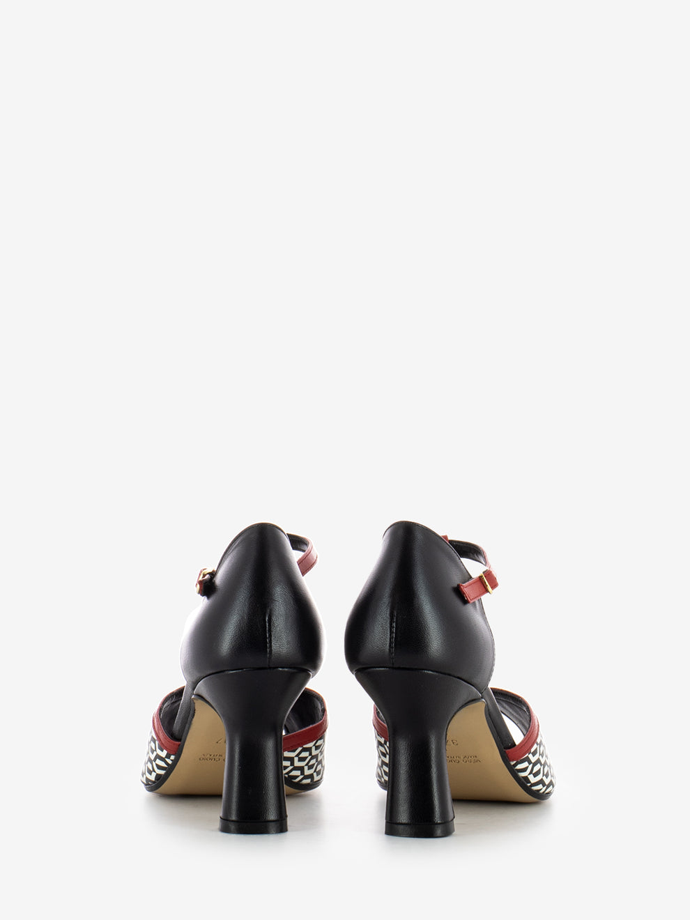 Tanguera Liz nappa black / red