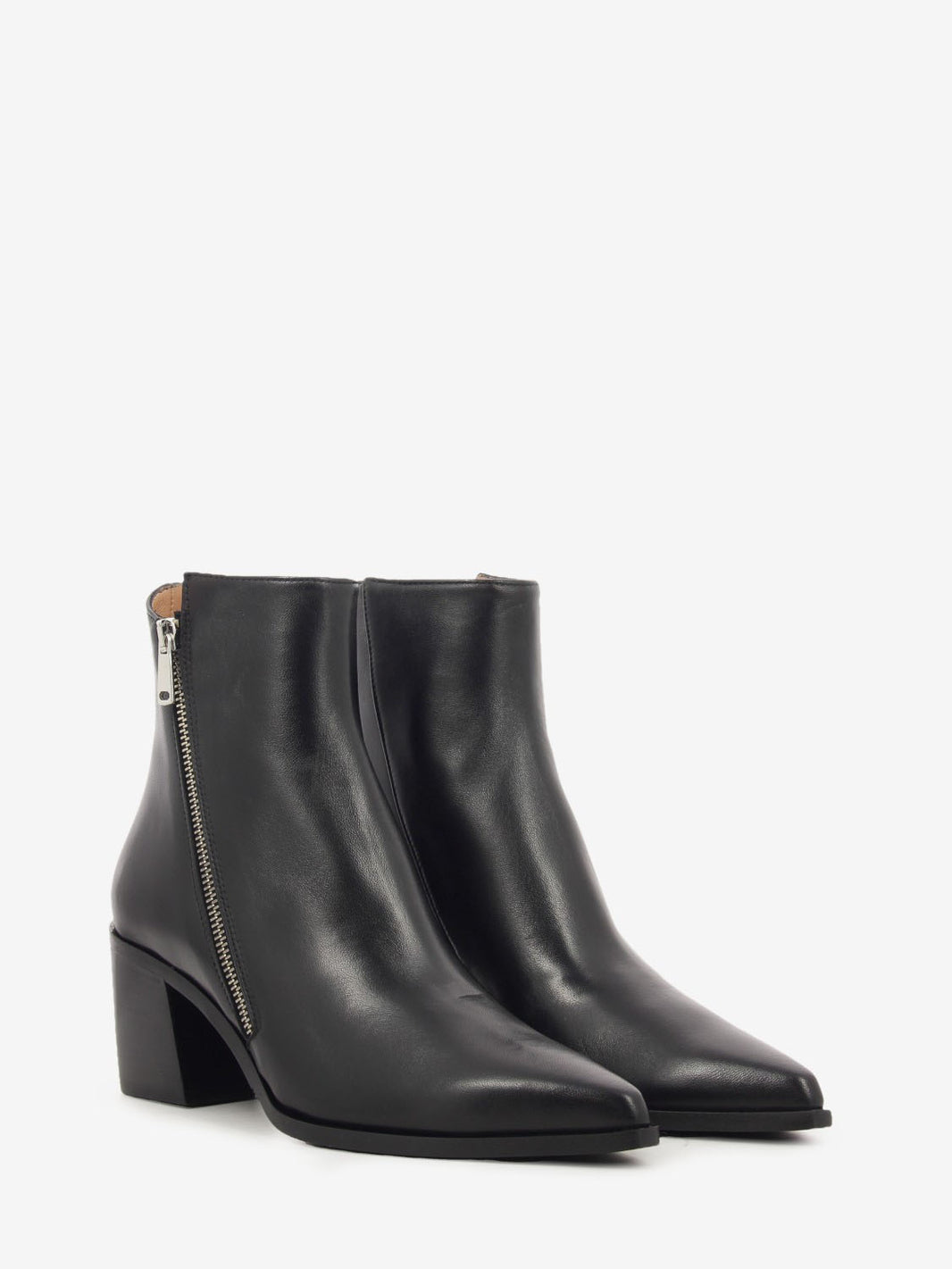 Texano zip fashion nappa nero