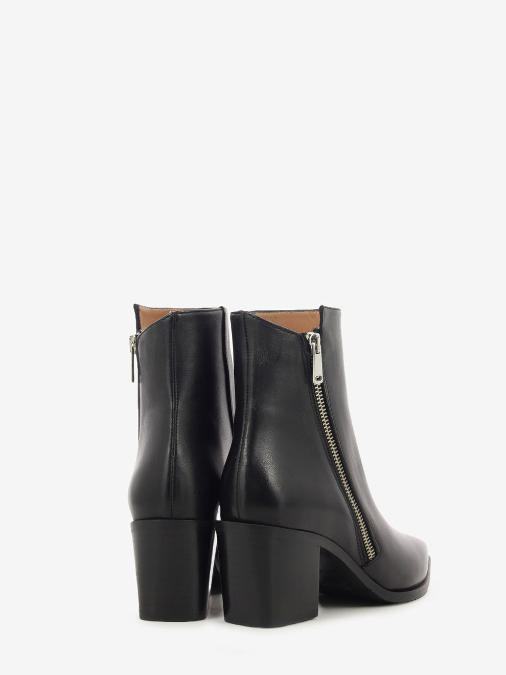 Texano zip fashion nappa nero