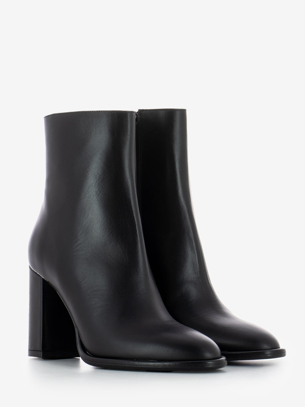 R2462-VIT_BLK BLACK CALFSKIN 90MM ANKLE BOOT