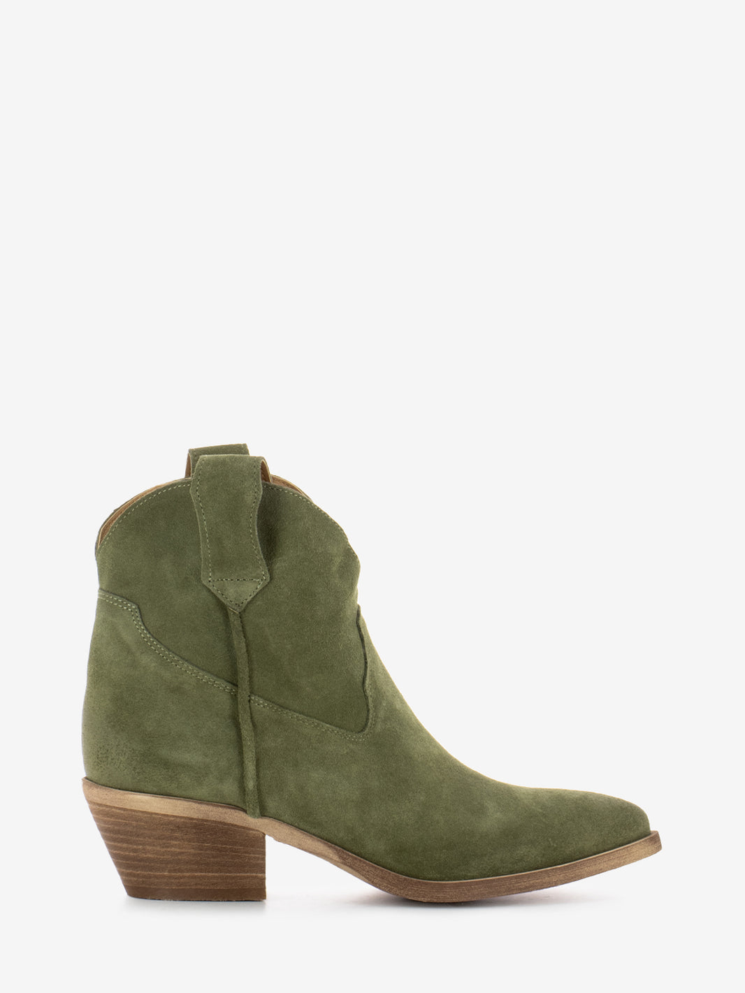 Tronchetti tex camoscio muschio
