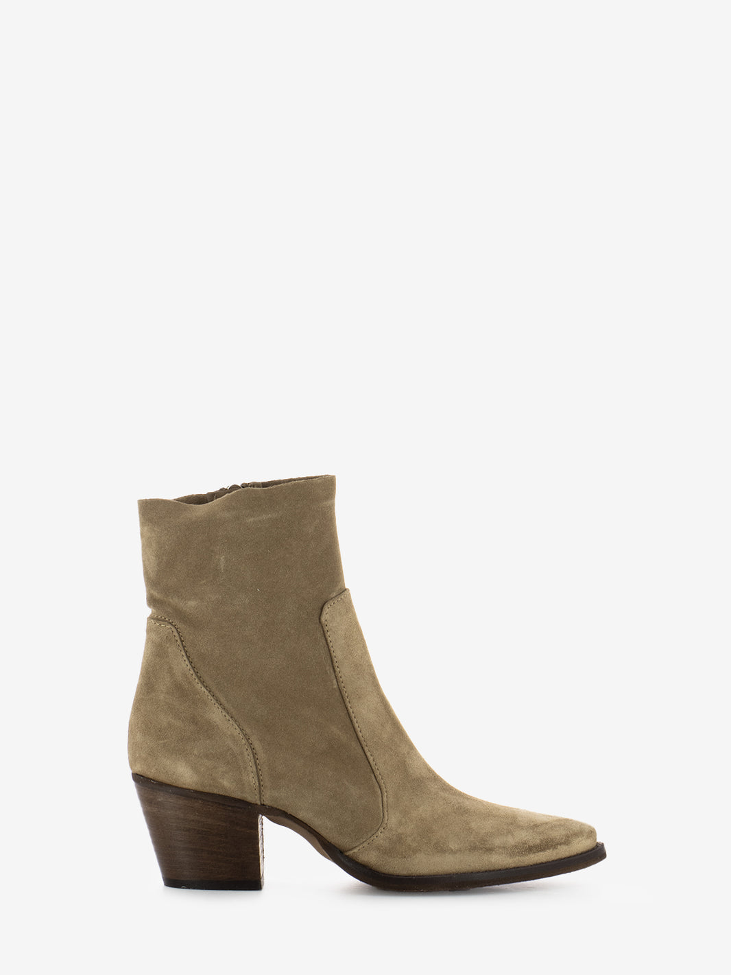 Tronchetti tex Julia in suede sabbia