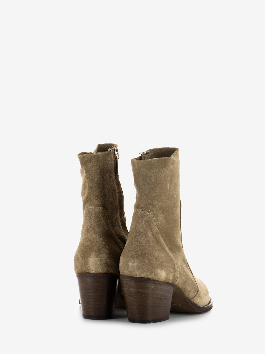 Tronchetti tex Julia in suede sabbia