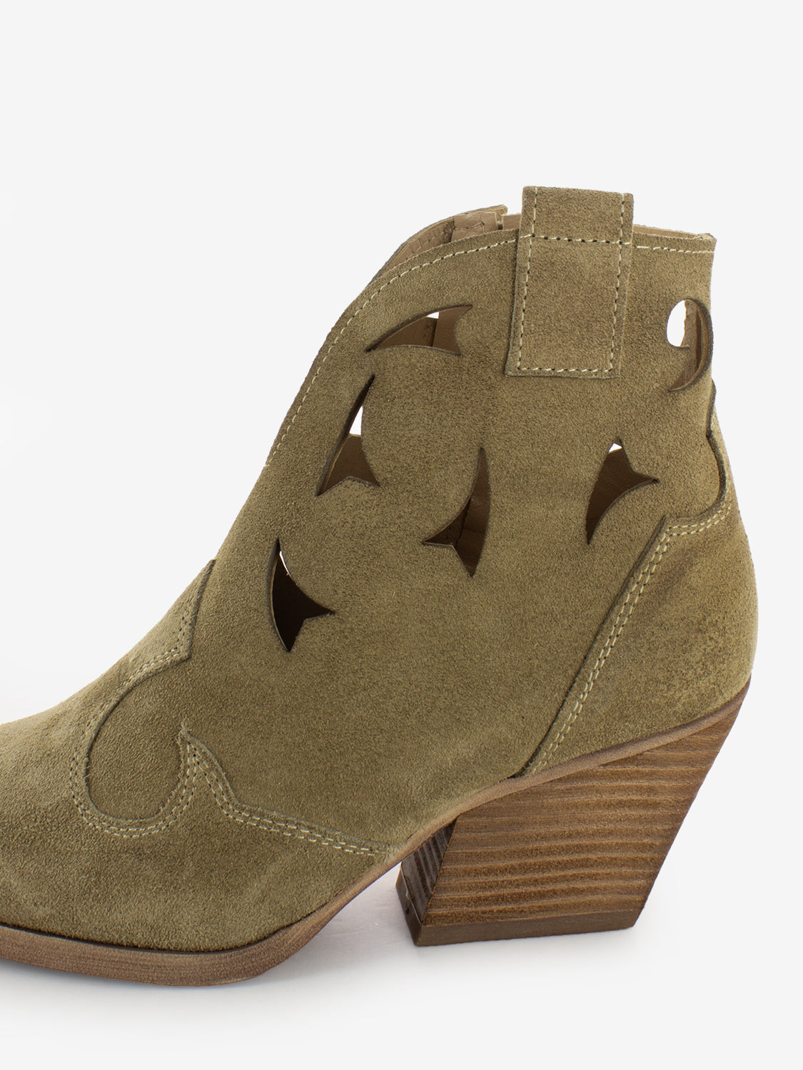 Tronchetti texani laserati beige