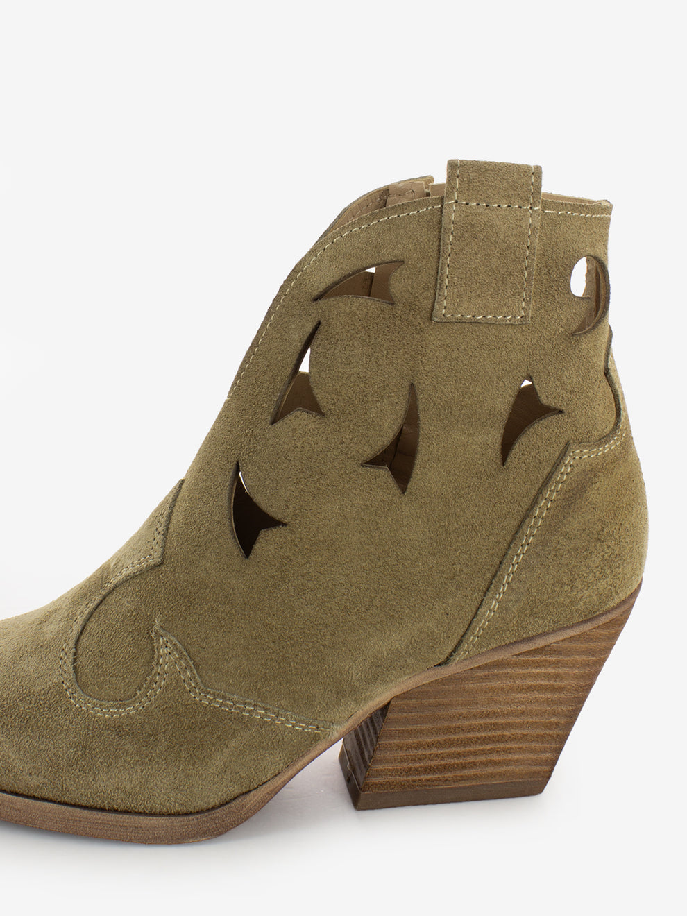 Tronchetti texani laserati beige